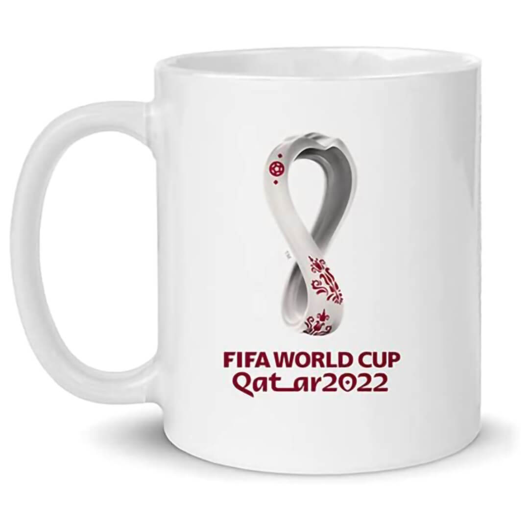 1 FIFA World Cup Qatar 2022 Graphic Printed Ceramic Mug Generic - 450ml - Image 1