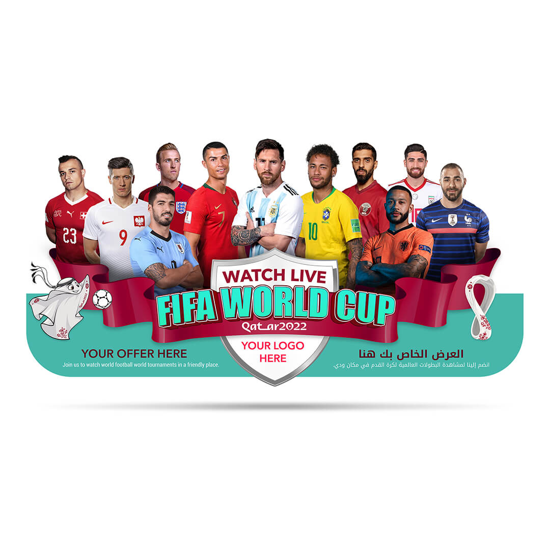 Design-A1 FIFA World Cup Branding Sticker A1 - Image 1