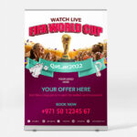 FIFA World Cup Branding Rollup Banner E2-Large