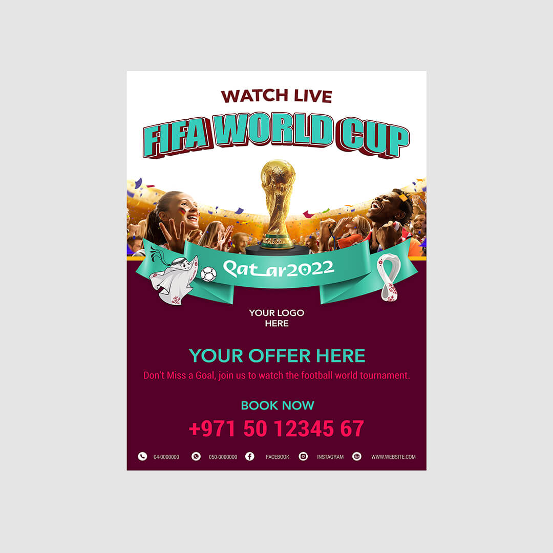 PE2-M1 FIFA World Cup Branding Posters E2 - Image 1